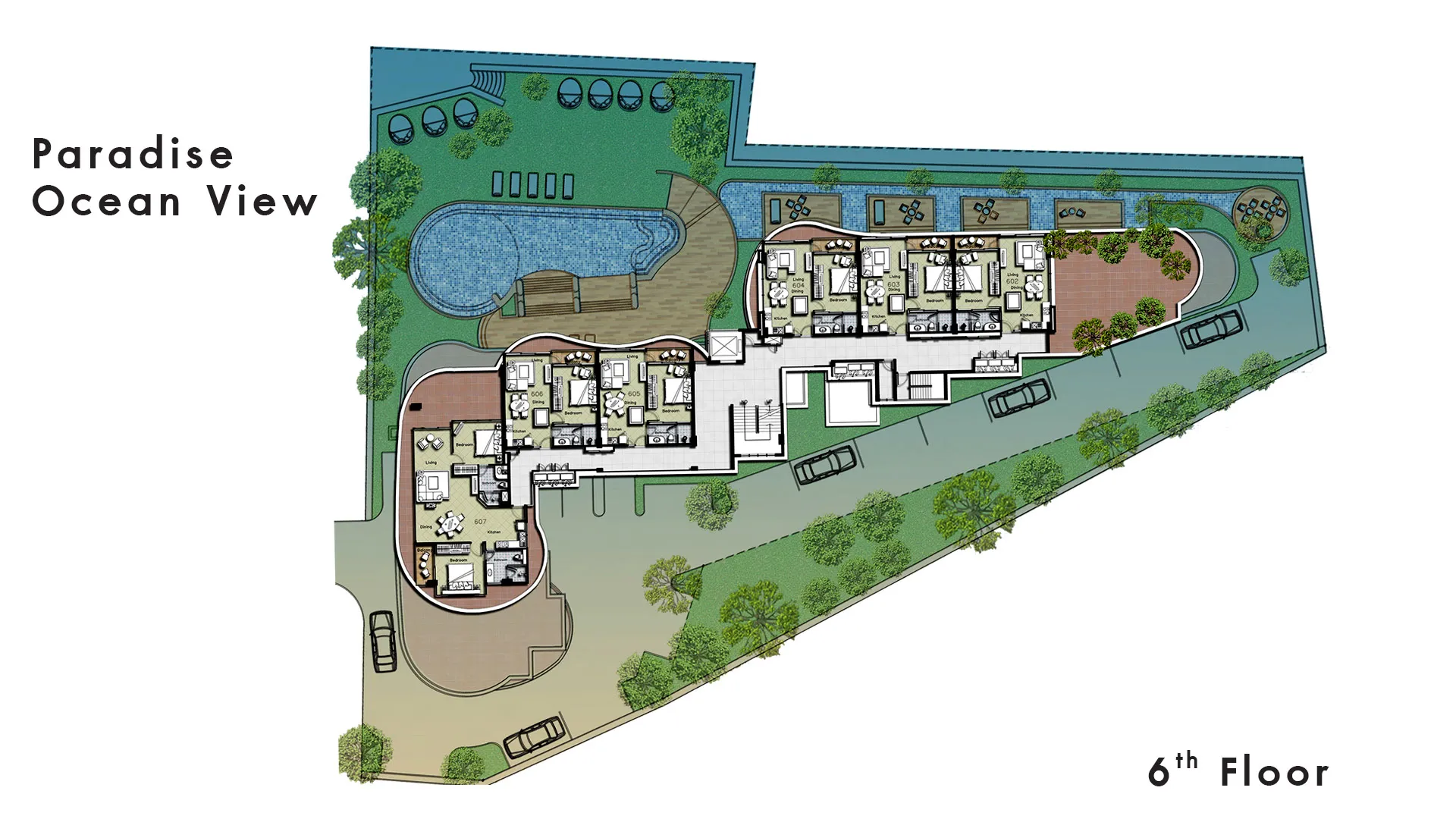 Paradise Ocean View Floor Plan
